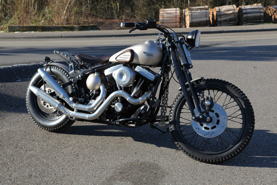 CCCP Bobber Umbau Seitenansicht