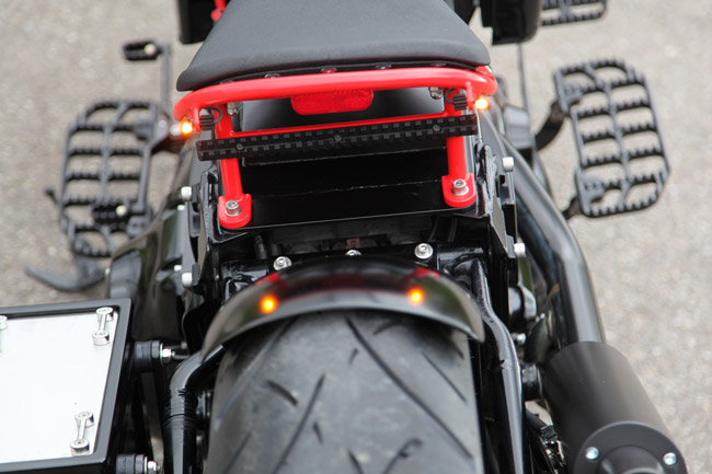 CCCP H-D Bobber Umbau Schutzblech