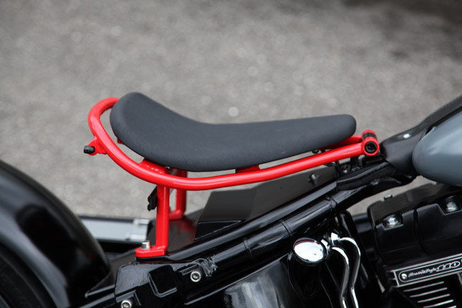 CCCP H-D Bobber Umbau Sitz